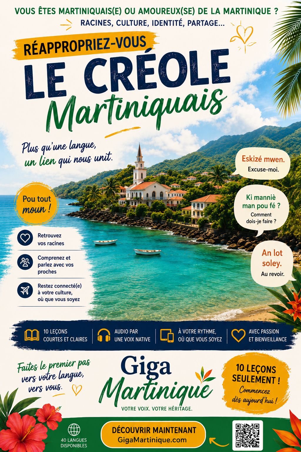 GigaMartinique — Réappropriez-vous le créole martiniquais